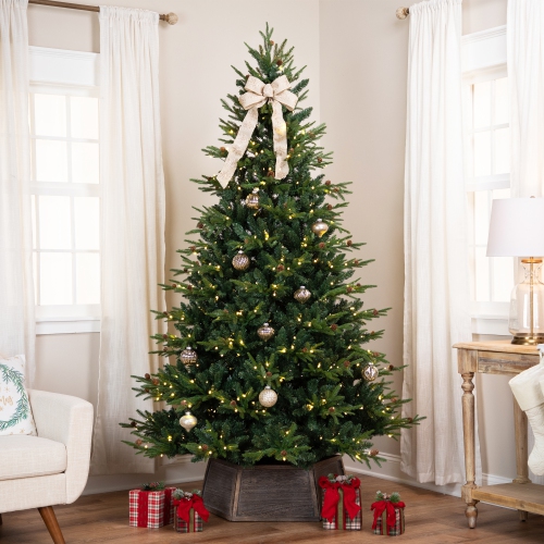 Sapin de Noël artificiel illuminé Shenandoah de Real Touch™ - LED blanc chaud de 6,5 pi