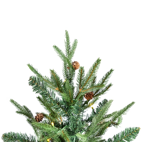 Sapin de Noël artificiel illuminé Shenandoah de Real Touch™ - LED blanc chaud de 6,5 pi