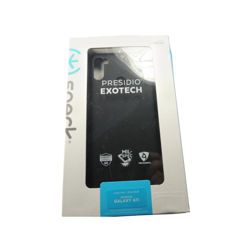 Speck Presidio Exotech Case for Samsung Galaxy A11 - Black/Black