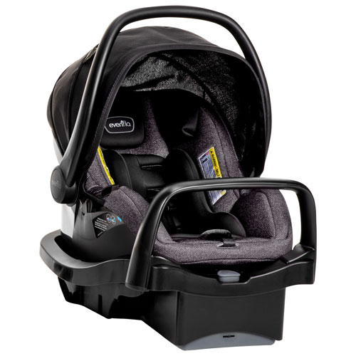 Evenflo Pivot Modular Travel System with LiteMax Infant Car Seat - Casual Grey