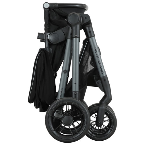 Evenflo Pivot Xpand Modular Travel System with LiteMax Infant Car Seat - Ayrshire Black