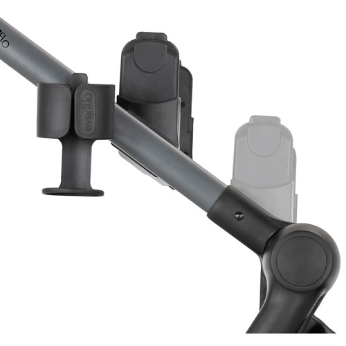 Evenflo Pivot Xpand Modular Travel System with LiteMax Infant Car Seat - Ayrshire Black