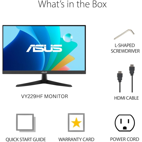 ASUS VY229HF Eye Care 21.45" 100 Hz Gaming Monitor
