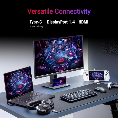 ASUS 27" QHD 165Hz Gaming Monitor – Fast IPS, G-SYNC Compatible, DisplayHDR 400