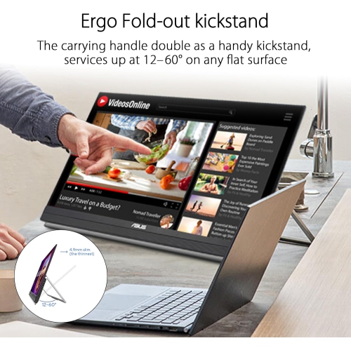 ASUS MB229CF 21.5" Full HD 1080p IPS LED Monitor – 100Hz, 1ms, HDMI, DisplayPort