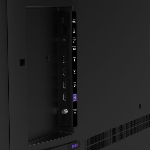 Téléviseur intelligent Roku Mini-DEL QLED HDR 4K de 65 po Série Plus Roku - 2025 - Exclusivité Best Buy