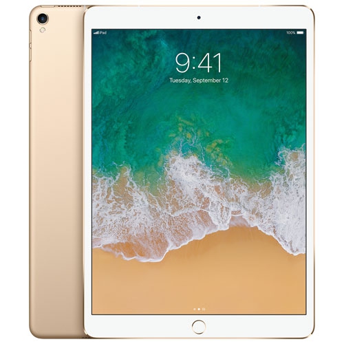 APPLE  Refurbished (Fair) - Ipad Pro (2017) 10.5" 256GB With Wi-Fi - In Gold