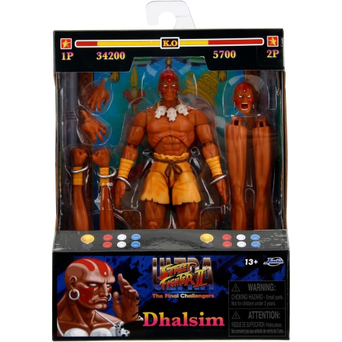 Street Fighter 2 The Final Challengers 6 Inch Action Figure Wave 1 - Dhalsim