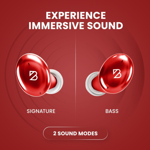 Tempo 30 Wireless Earbuds for Small Ears with Premium Sound, Comfortable Bluetooth Ear Buds for Women and Men, Black Earphones for Small Ear Canals