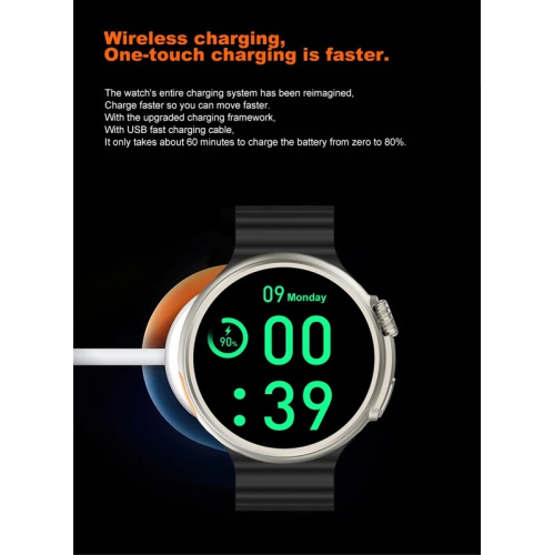 YONWAY Smart Watch NFC Lingdong Island 5.1 Bluetooth Call Sleep Blood Pressure Monitoring Three Watch Straps Waterproof Watch