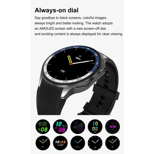 YONWAY For Huawei Xiaomi New 32G RAM Memory Smart Watch Men 1.43 inch Local Heart Rate Bluetooth Call AMOLED 466*466 HD SmartWatch Man