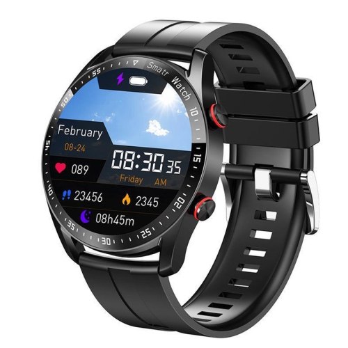 YONWAY  Ecg+Ppg Bluetooth Call Smart Watch Men Laser Health Blood Pressure Fitness Sports Watches Man Sports Waterproof Smartwatch (Black)