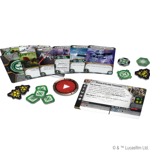 Fantasy Flight Games Star Wars Legion: Phase Ii Clone Troopers Unit