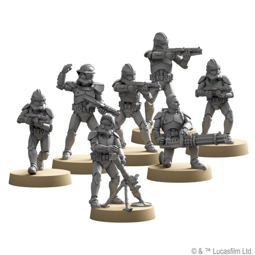 Fantasy Flight Games Star Wars Legion: Phase Ii Clone Troopers Unit