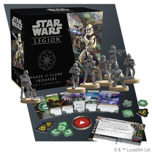 Fantasy Flight Games Star Wars Legion: Phase Ii Clone Troopers Unit