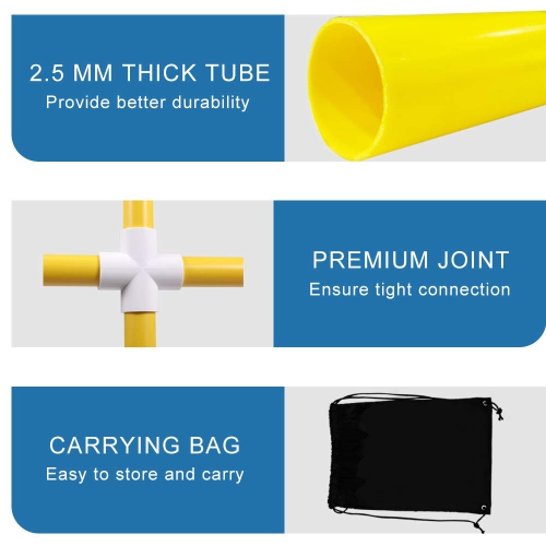 OTTARO Giant Tic Tac Toe Game Outdoor Indoor for Family, Outdoor Bean Bag Toss Game for Adults and Kids(3ft x 3ft)