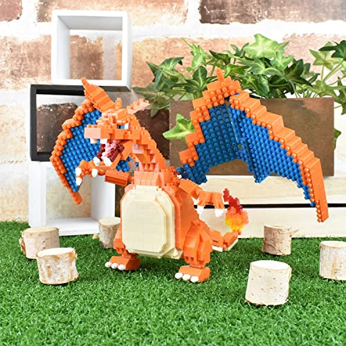 nanoblock - Pokémon - Charizard Deluxe Edition, Pokémon Series Building Kit