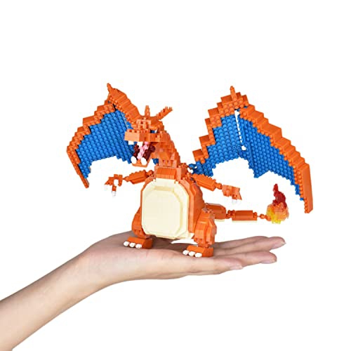nanoblock - Pokémon - Charizard Deluxe Edition, Pokémon Series Building Kit