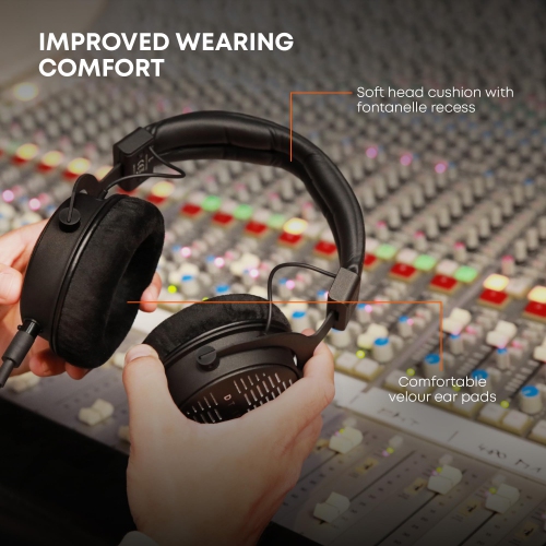 beyerdynamic DT 1990 PRO MKII Open-Back Premium Tesla Studio Headphones for Mixing, Mastering and Editing