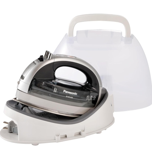 Open Box-Panasonic NI-WL600 Cordless, Portable 1500W Contoured Multi-Directional Steam/Dry Iron, Stainless Steel Soleplate, Power Base and Carrying/S