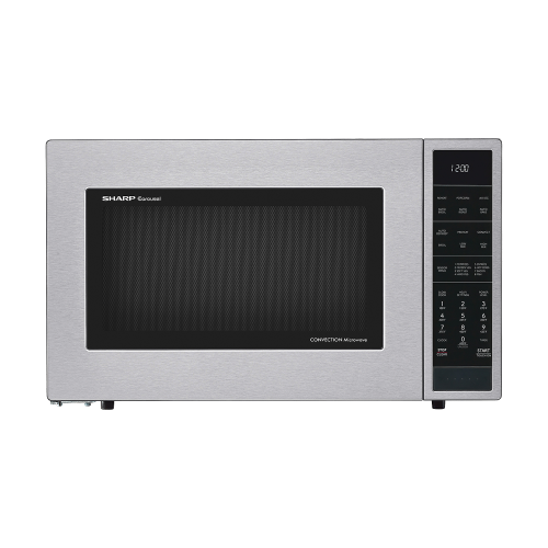 SHARP 1.5 cu. ft. 900W Carousel® Countertop Convection Microwave Oven, Stainless Steel