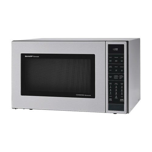 SHARP 1.5 cu. ft. 900W Carousel® Countertop Convection Microwave Oven, Stainless Steel