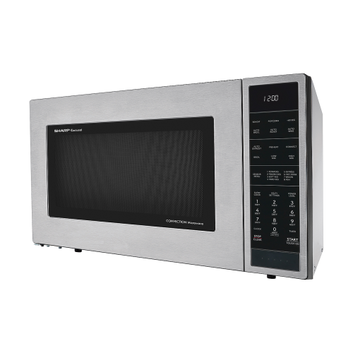 SHARP 1.5 cu. ft. 900W Carousel® Countertop Convection Microwave Oven, Stainless Steel