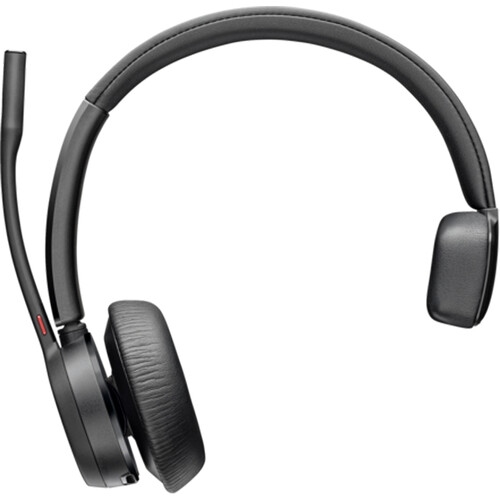 Refurbished - HP Poly Voyager 4310-M On-Ear Noise Cancelling Bluetooth Headset - Black