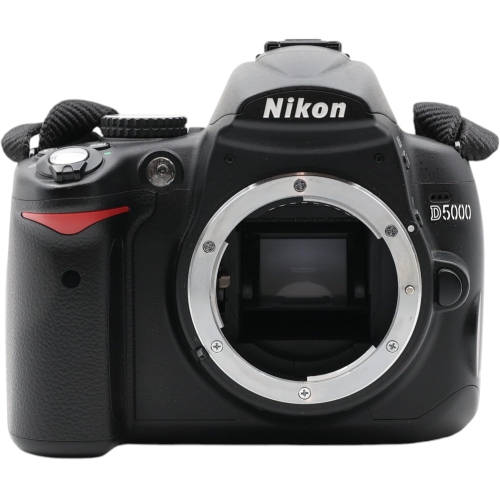 (Remis à neuf et bon état) - Appareil photo reflex numérique D5000 de Nikon - Noir