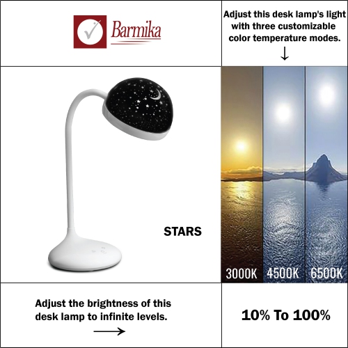 Cute Kids Desk Lamp – Study LED Light – 6W – White