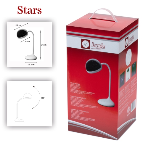 Cute Kids Desk Lamp – Study LED Light – 6W – White