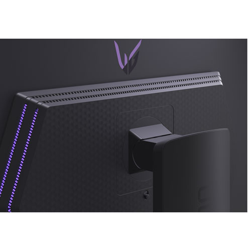 Moniteur de jeu DELO DEL QHD 480 Hz GTG 0,03 ms DP 2.1 G-Sync/FreeSync Premium Pro UltraGear de 27 po de LG (27GX790A-B) - Gris violet