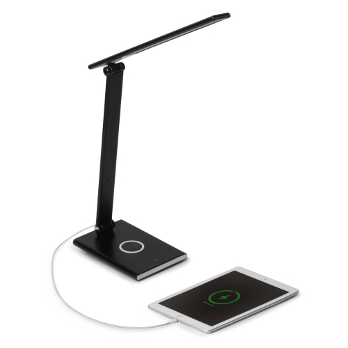 Modern LED Desk Lamp- USB Study Light – 10W – Black