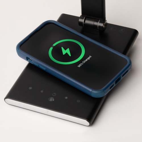 Modern LED Desk Lamp- USB Study Light – 10W – Black