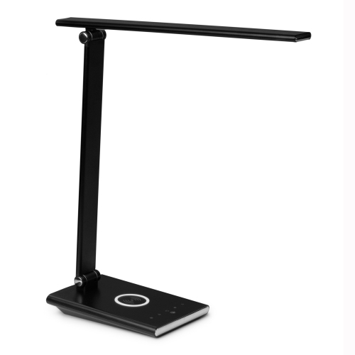 Modern LED Desk Lamp- USB Study Light – 10W – Black