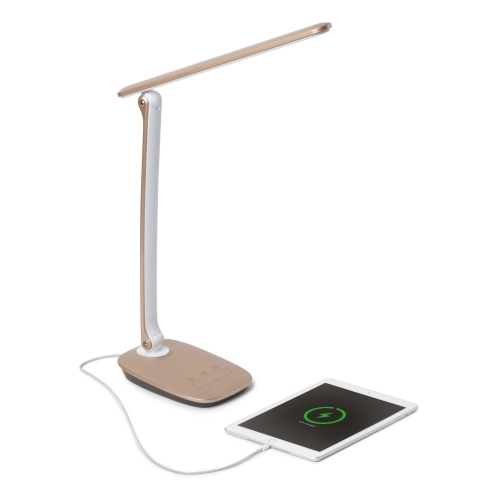 Adjustable Desk Lamp – Bright LED Light – 10W – Beige