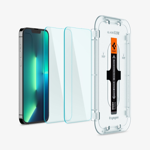 Spigen EZ Fit GLAS.tR | Sensor Protected - Screen Protector - 2 Pack
