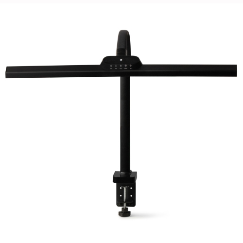 Tall Architect Desk Lamp with Clamp – Bright LED Light – 20W – Black