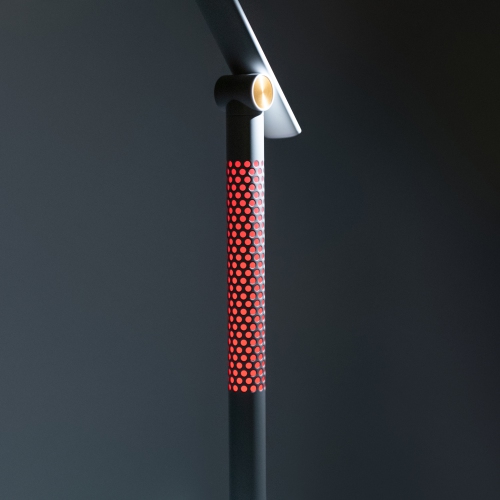 Tall Study Light – Computer Desk Lamp – 12W – White