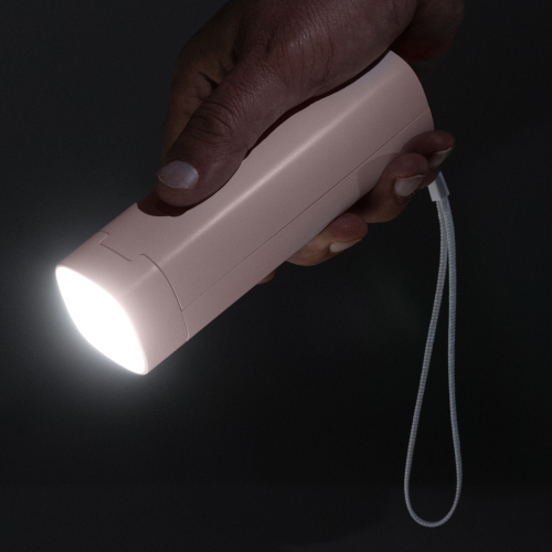 Cordless Desk Lamp – Rechargeable LED Flashlight – 3W – Pink