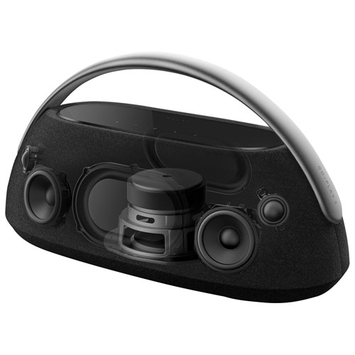 Boîte ouverte - Haut-parleur sans fil Bluetooth étanche Go Play 3 de Harman Kardon - Noir