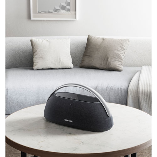 Boîte ouverte - Haut-parleur sans fil Bluetooth étanche Go Play 3 de Harman Kardon - Noir