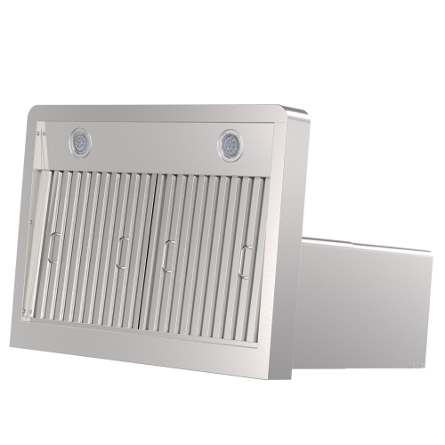 ROXON 900 pi3/min Commande vocale/tactile/sans contact Hotte murale de 30&nbsp;po en acier inoxydable Ventilateur d'évacuation de cuisine Acier