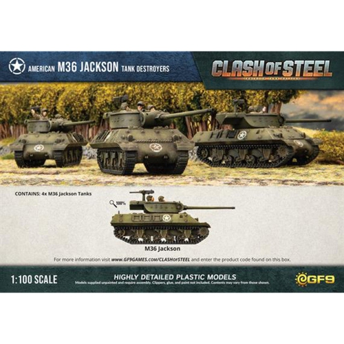 Clash of Steel M36 Jackson Tank Destroyers