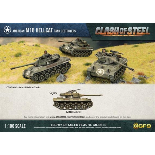 Clash of Steel M18 Hellcat Tank Destroyers