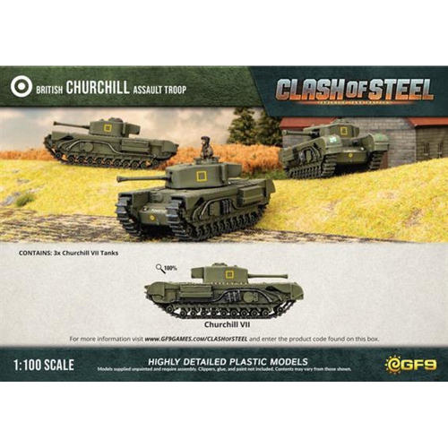 Churchill Assault Troop en acier