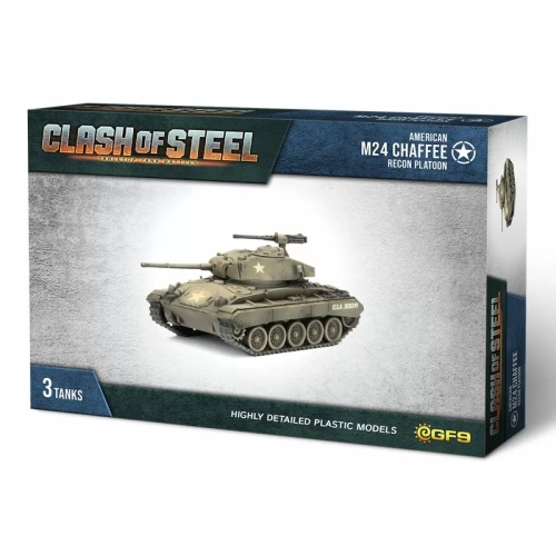 Clash of Steel M24 Chaffee Recon Platoon