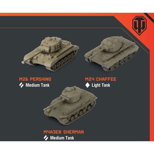 World of Tanks U.S.A. Tank Platoon New