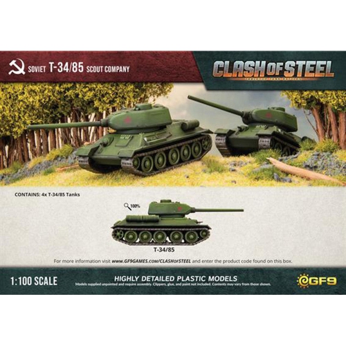 Clash of Steel T-34/85 Scout Company