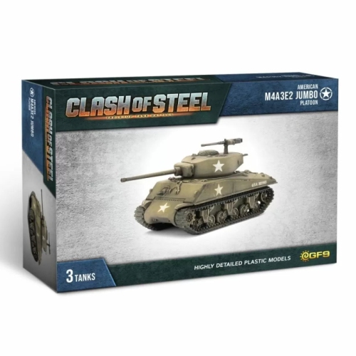 Clash of Steel M4A3E2 Jumbo Tank Platoon